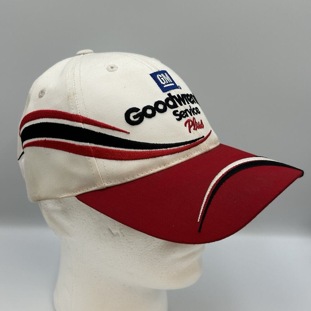 Vintage GM Goodwrench Service Plus Snapback Hat Chase Authentics NASCAR W3